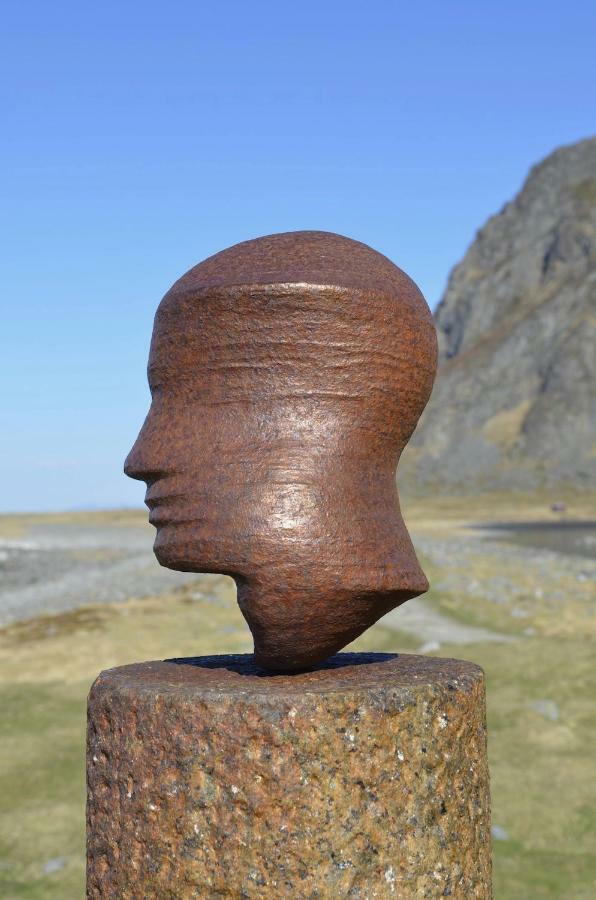 Steinbakk - Vestresand Lofoten Bostad Ngoại thất bức ảnh